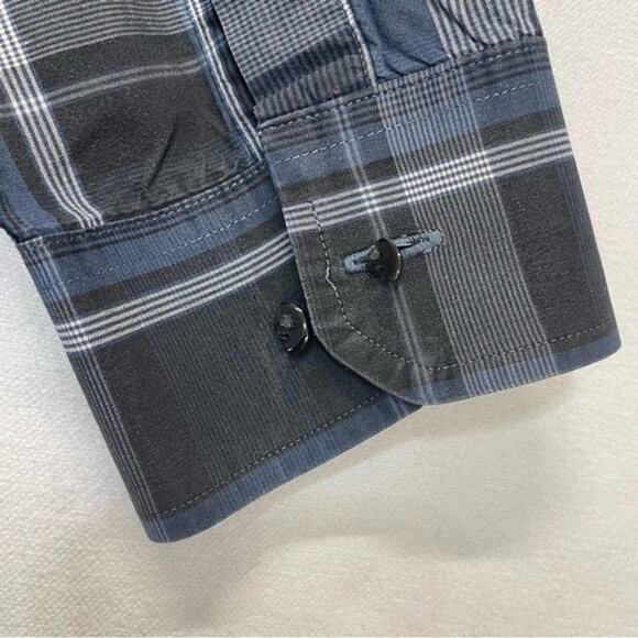 Roundtree and Yorke Plaid Button Down Shirt collared long sleeve Men’s Size 2XL - Picture 5 of 8